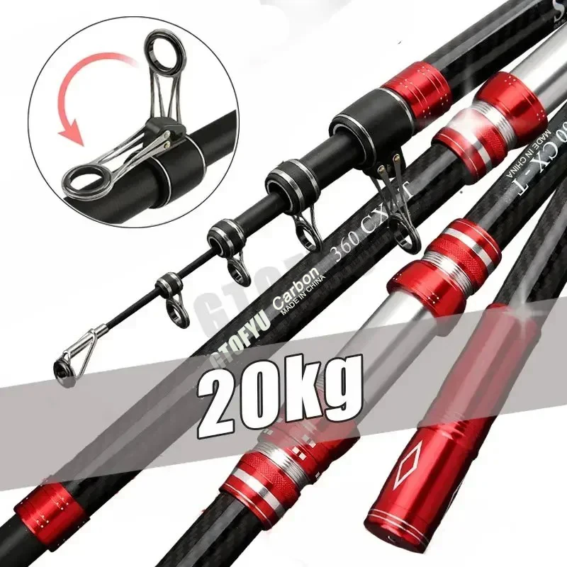 Fishing Rod Surf - Joran Pancing Teleskopik 2.7M 3.0M 3.6M