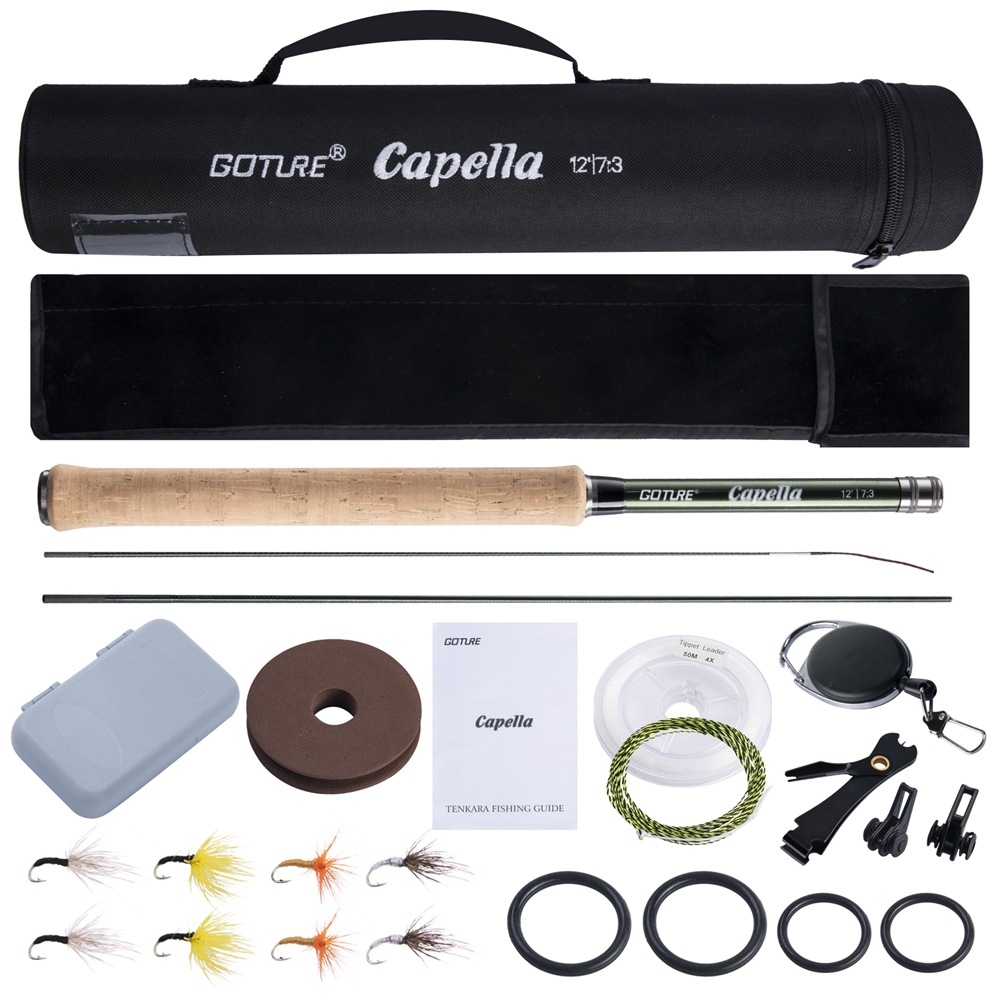 Goture Tenkara Joran Pancing T - Fishing Rod Carbon Fiber ulasan dan harga