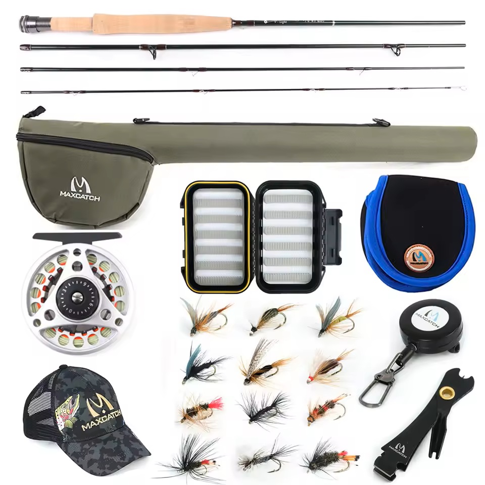 MAXIMUMCATCH Ultralite/V-light - Fishing Rod Fly ulasan dan harga